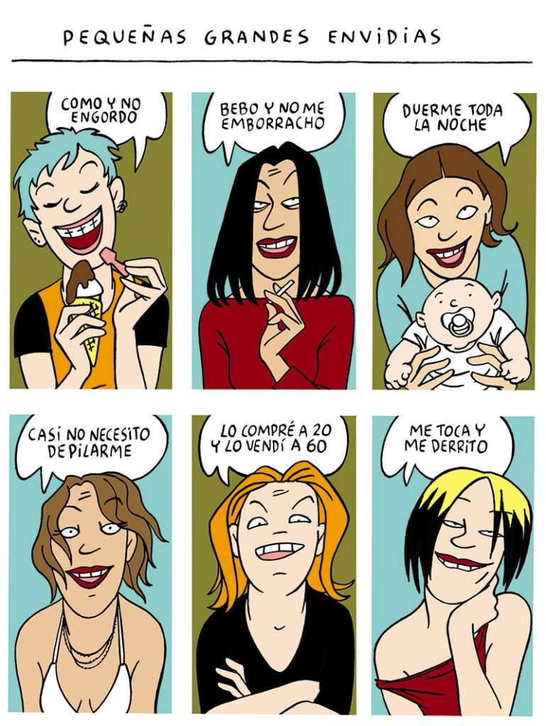 Maitena Peq envidias