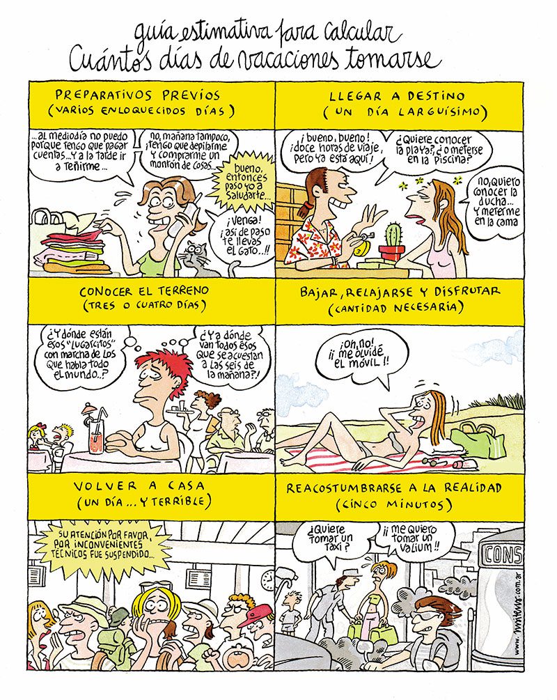 Maitena dias vacaciones 1