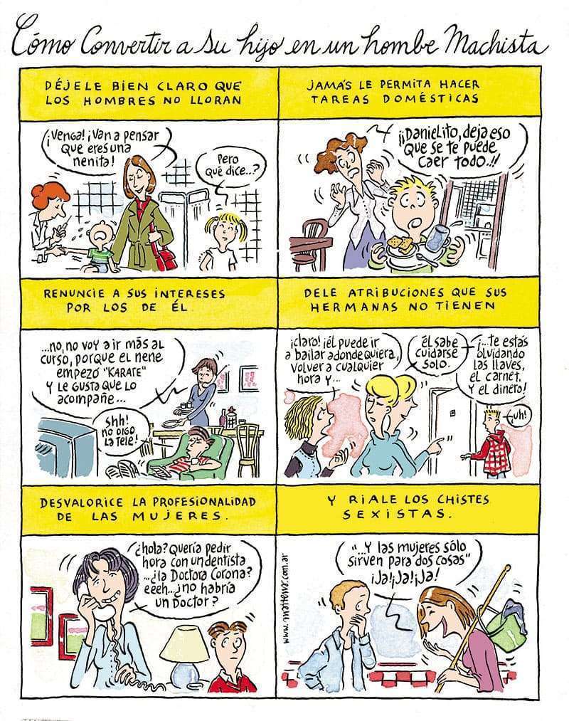 Cómo convertir a su hijo en un hombre machista 1 Convertir hijo en machista