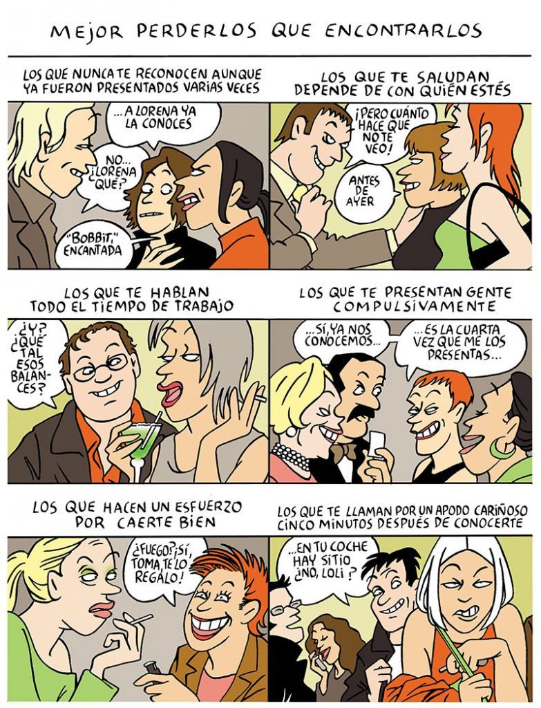 Maitena mejor perderlos