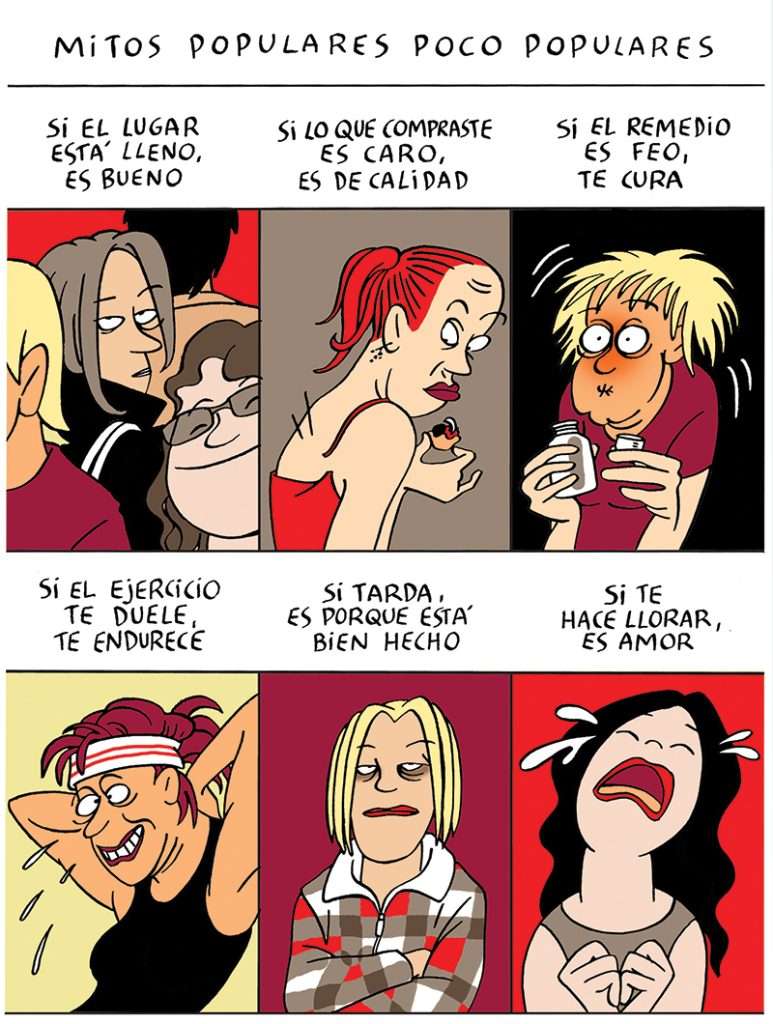 Maitena mitos populares