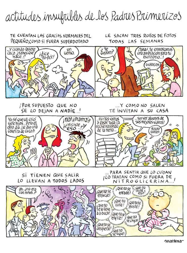 Actitudes insufribles de los padres primerizos 1 padres primerizos