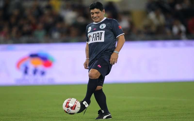 Maradona en México 1 Maradona