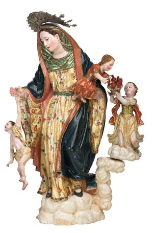 El Museo Nacional, un proyecto desbordado. 4 Virgen de la Luz. Autor anónimo, siglo XVIII. Escultura encarnada y policromada.