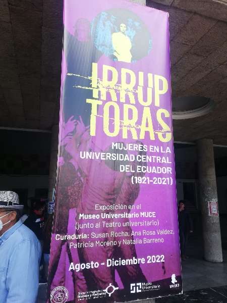 Las mujeres ‘irruptoras’ de la UCE 6 Mujeres Irruptoras UCE