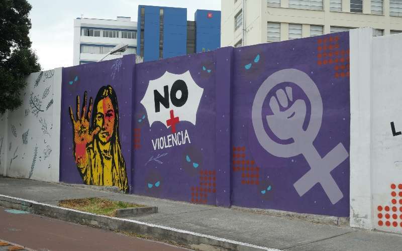 Murales y coloridas reflexiones femeninas 4 Murales Mujeres cuatro 1