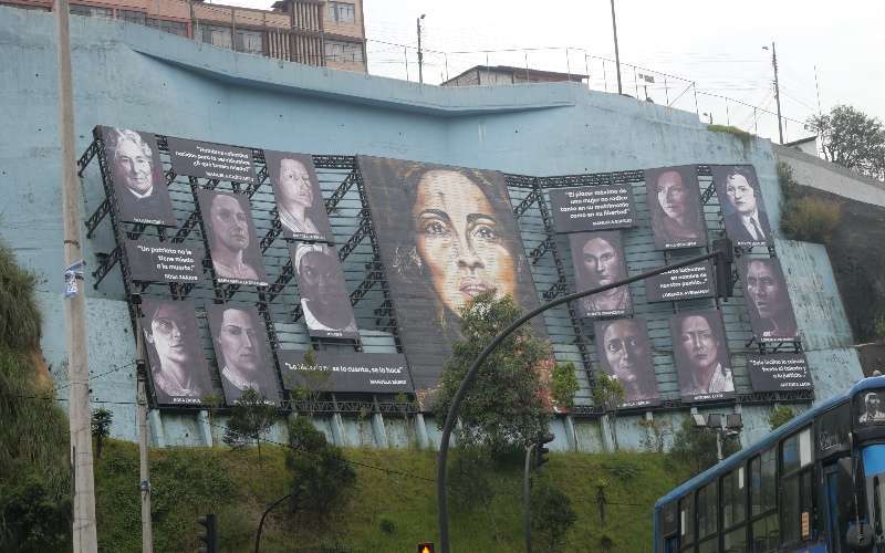 Murales y coloridas reflexiones femeninas 8 Murales Mujeres ocho 1