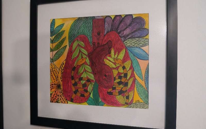 Natía impregna su energía íntima con ‘arte ritual’ 2 Natia Arte Ritual