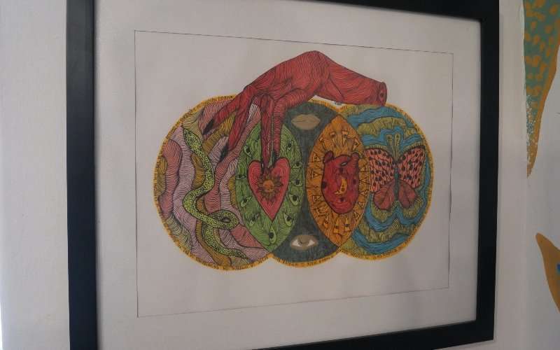 Natía impregna su energía íntima con ‘arte ritual’ 3 Natia Arte Ritual