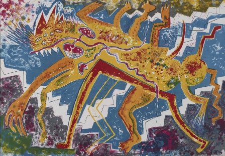 Miquel Barceló: un tifón en París 1 nocturn-adagp