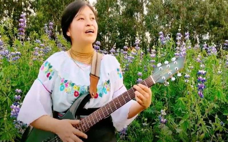 Ñusta Picuasi: en el Tik Tok se canta kichwa 1 Ñusta Picuasi