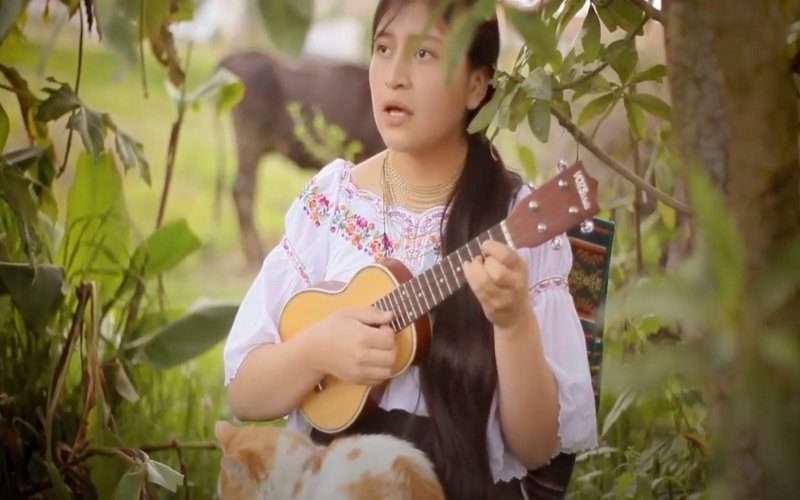 Ñusta Picuasi: en el Tik Tok se canta kichwa 2 Ñusta Picuasi uno