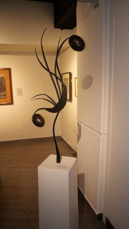 La historia de tres mujeres en el arte ecuatoriano 2 Obra 22Anatomia de deseo22 de Germania Paz y Mino. Soldadura en metal. 1961 1