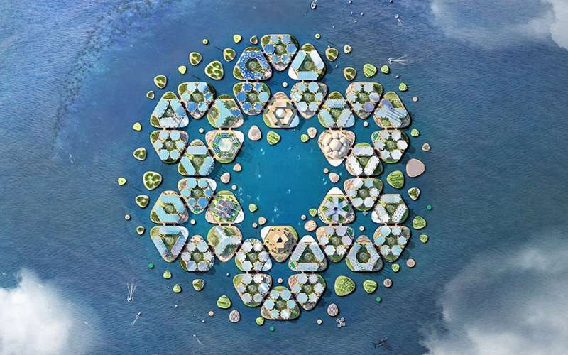 El Smithsonian mira al futuro 1 Oceanix city 1