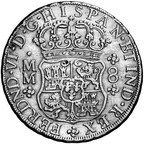 El real de ocho y la primera globalización 1 Real de ocho.