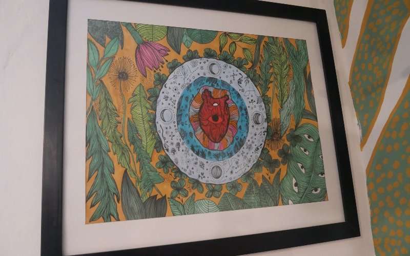 Natía impregna su energía íntima con ‘arte ritual’ 1 Natia Arte Ritual