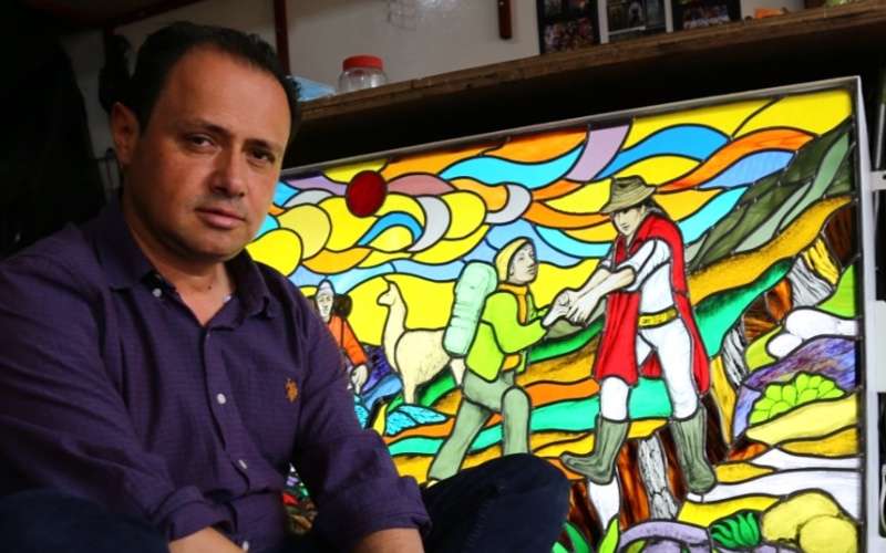 Pablo Mora, un multifacético artista del vidrio 2 Pablo Mora artista del vidrio