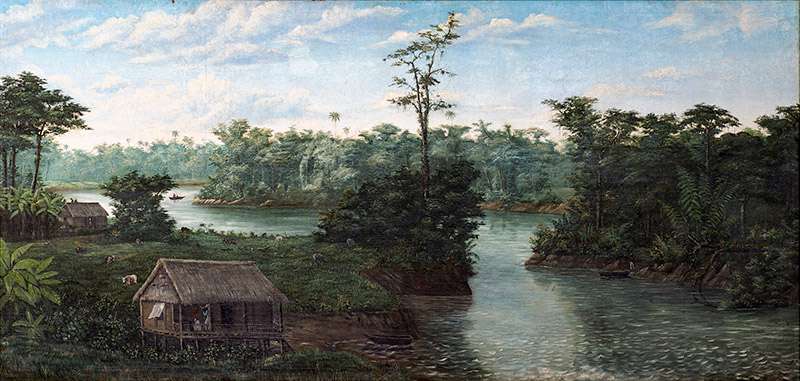 El paisaje olvidado: la pintura de Luis A. Martínez 1 Pintura de Luis A. Martínez.