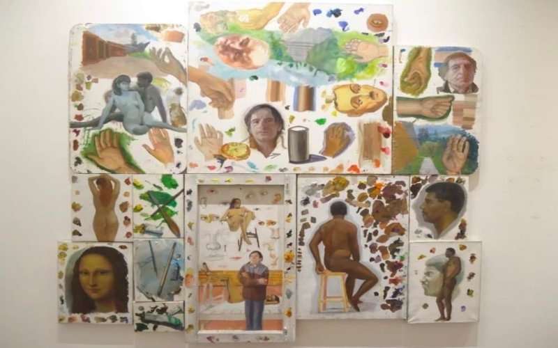 Los ‘Expedientes Pop’ del artista Patricio Ponce 7 Patricio Ponce pintura uno 1