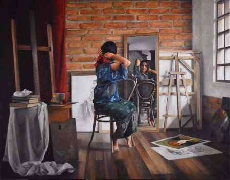 Paúl Calderón, nueva generación del realismo ecuatoriano 4 Paúl Calderón pintor