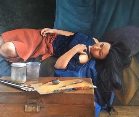 Paúl Calderón, nueva generación del realismo ecuatoriano 5 Paúl Calderón pintor