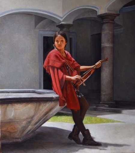 Paúl Calderón, nueva generación del realismo ecuatoriano 6 Paúl Calderón pintor