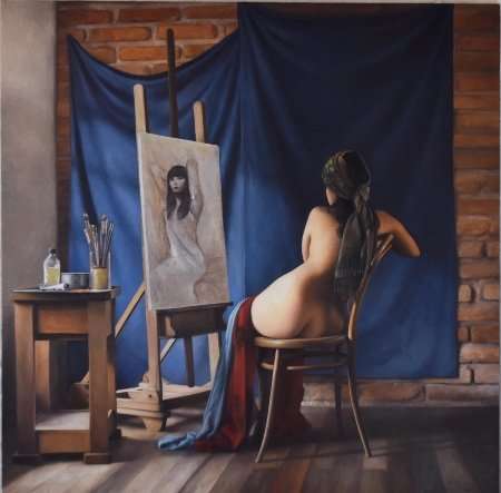 Paúl Calderón, nueva generación del realismo ecuatoriano 2 Paúl Calderón pintor