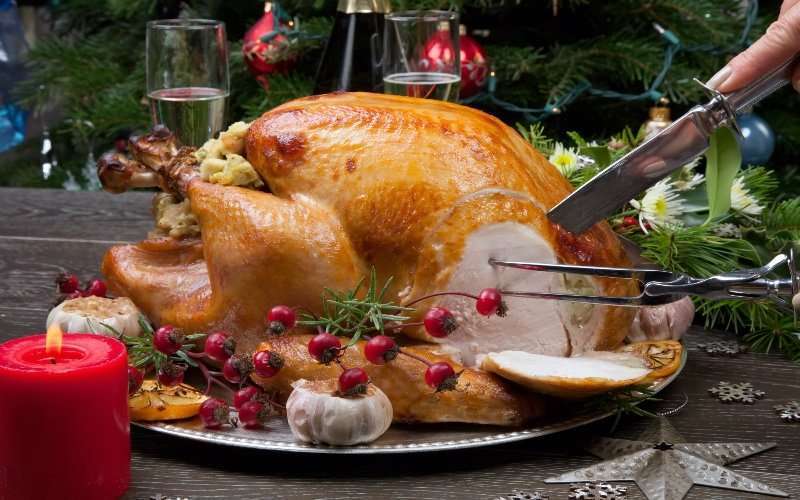 El placer de cocinar un pavo horneado en Navidad 2 Pavo horneado