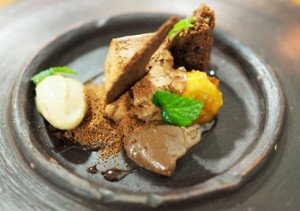 Samuel Ortega. Familia es familia. 8 Chocobanano en diferentes texturas.