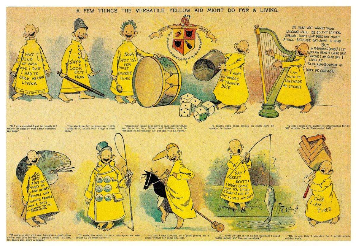 La curiosa historia del ‘Yellow Kid’ y el origen de la prensa amarilla 1 yellow kid