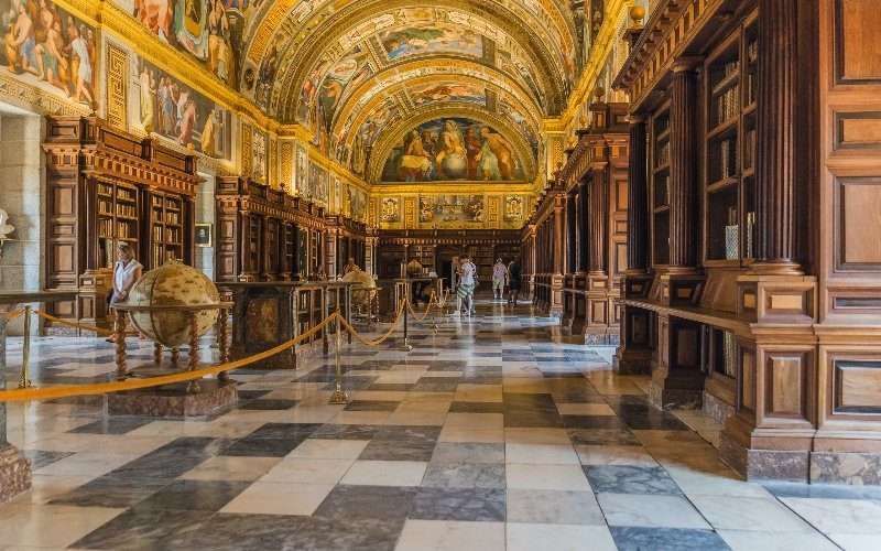Una biblioteca española con más de 400 años de historia 1 Real Biblioteca monasterio El Escorial