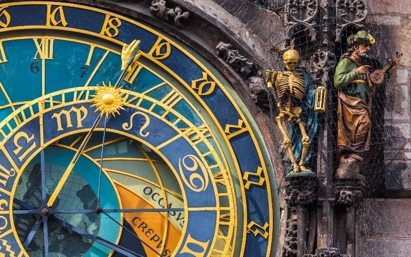 El eterno ‘tic tac’ del reloj astronómico de Praga 1 Reloj astronómico de Praga