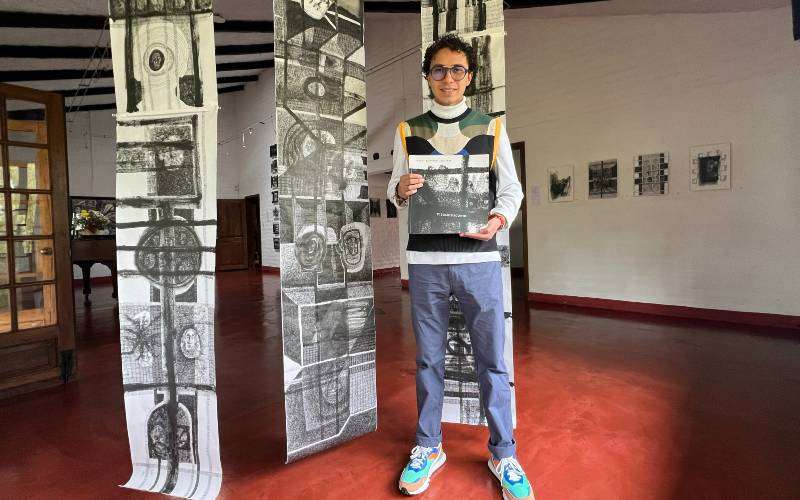 La línea, la obsesión artística de Juan Cristóbal Sánchez 1 línea