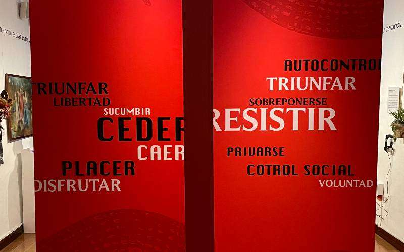 Todas las ‘Tentaciones’ en el Museo del Carmen Alto 1 Tentaciones