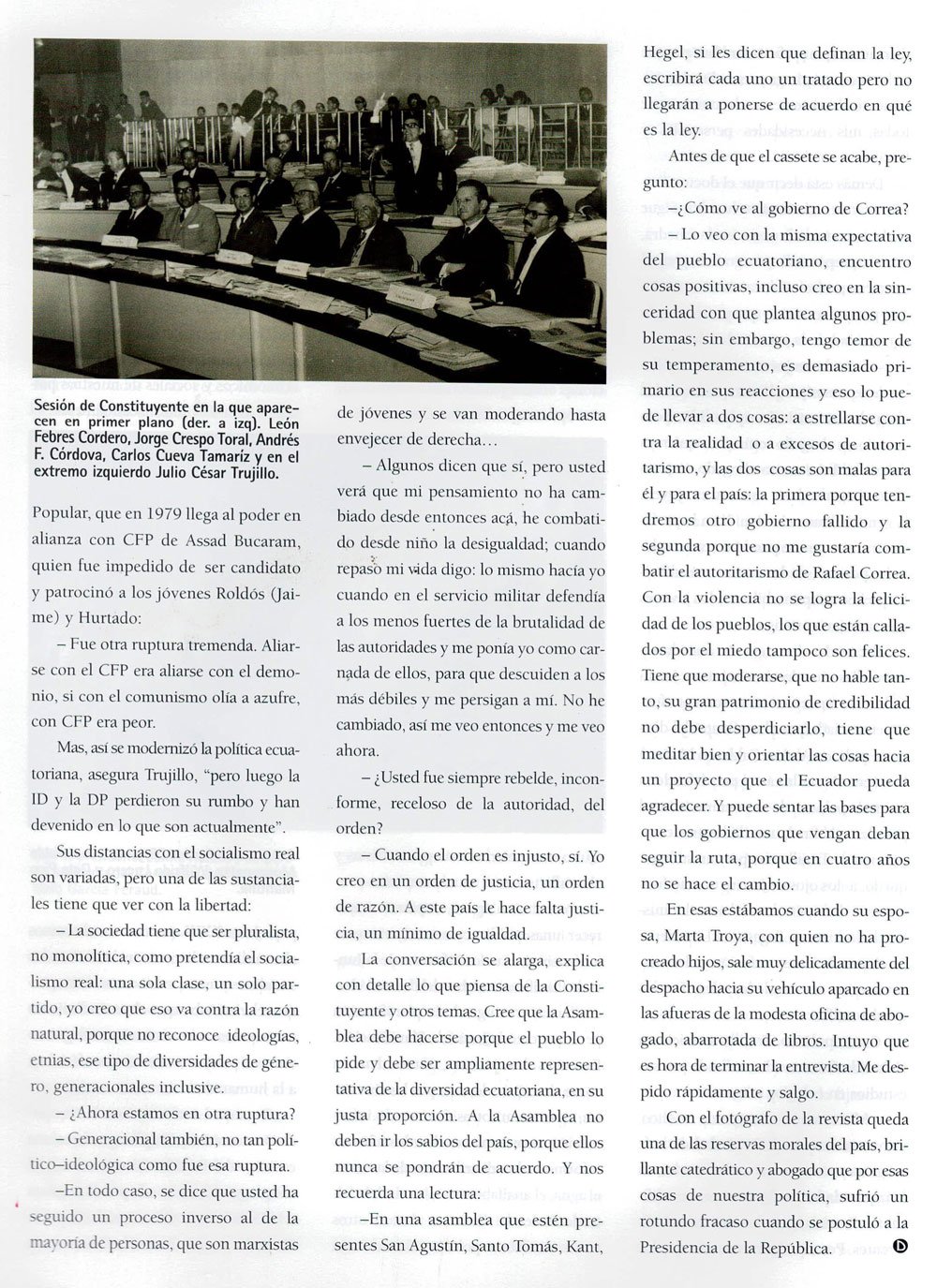 Homenaje a Julio César Trujillo. 5 Trujillo-5