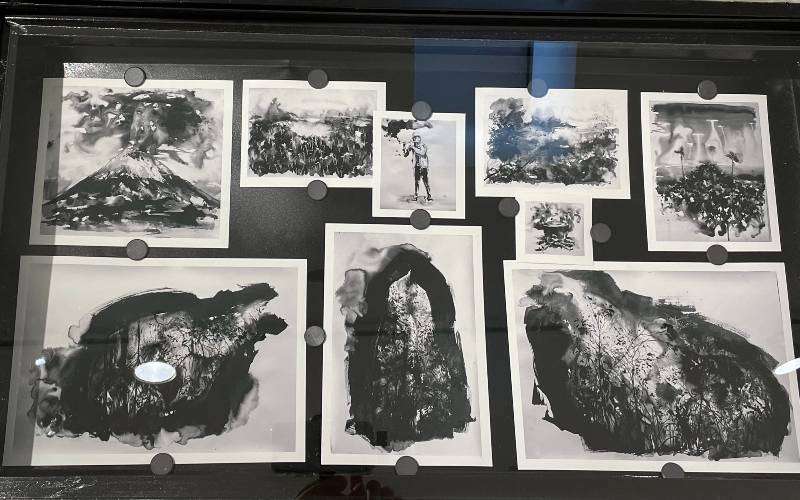 "Sahumerio", el regreso de Geovanny Verdezoto al mundo de la tinta china 4 Verdezoto4 1