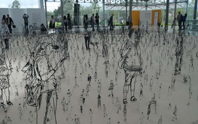 ‘Gente que vi pero no conocí’, de Zadok Ben-David 1 Zadok Ben-David arte escultura quito