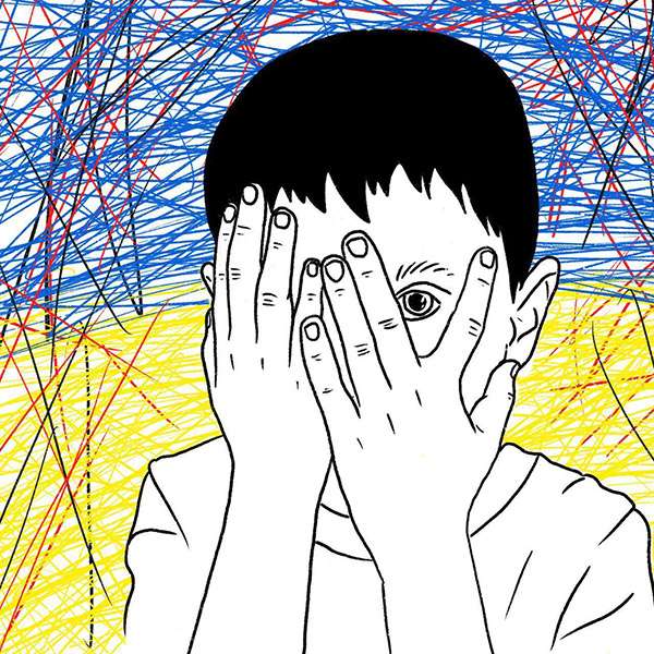 Niños que sueñan con la paz 1 Imagen digital de la exposición "Mamá, veo la guerra".