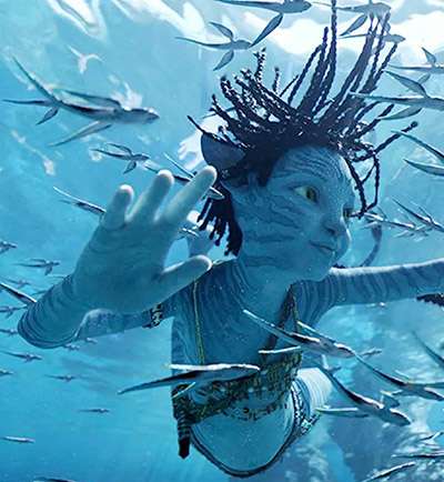 <em>Avatar: el camino del agua</em>, el estreno del año 3 avatar escena pelicula 1