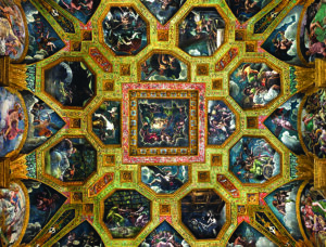 Arte en los techos 2 bbbbChamber of Amor and Psyche 360° Video Palazzo Te