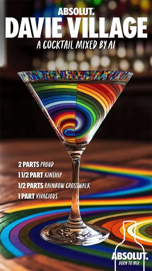 Cocteles con personalidad de barrio 4 Cocteles Davie Village