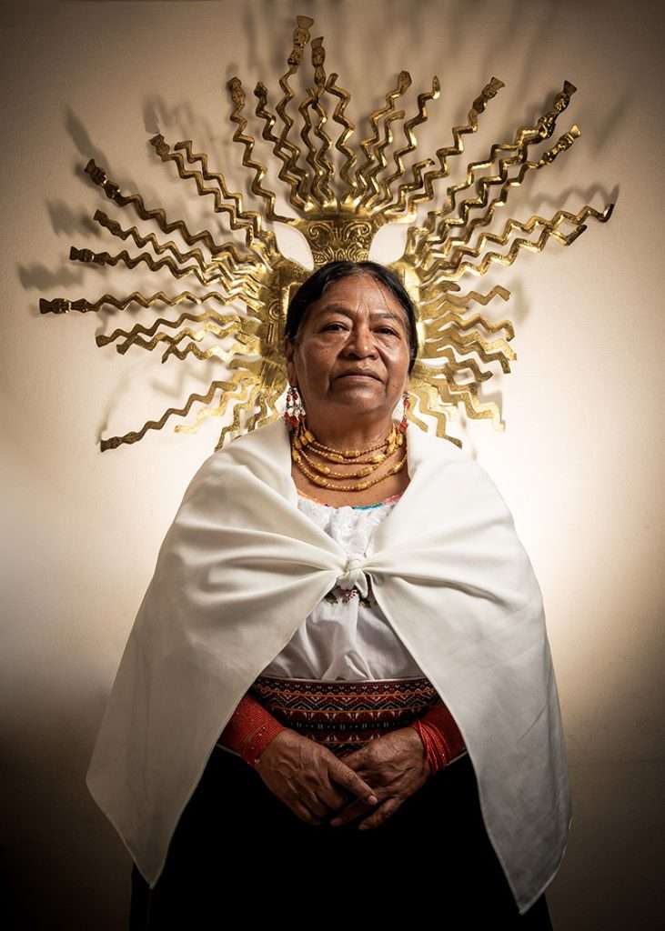 Estelina Quinatoa: la curadora de nuestra memoria 1 Estelina Quinatoa.