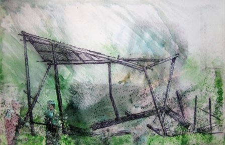 Arte joven del Ecuador: propuestas que lo abarcan todo 2 fotografa intervenida y dibujo ok