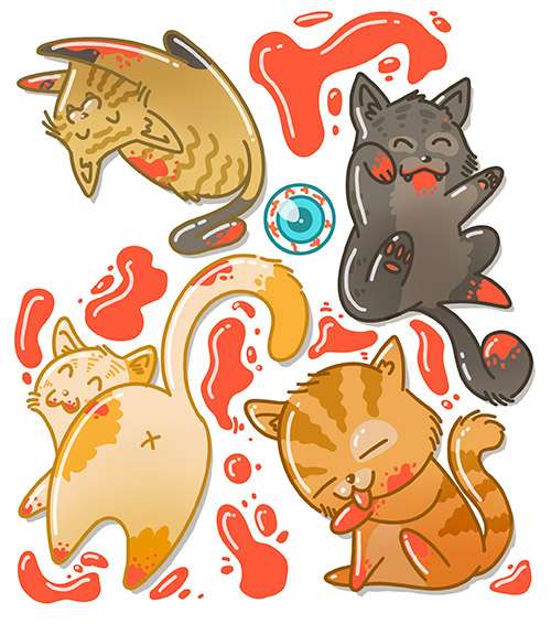 Siete vidas y más 1 gatos huilo ruales