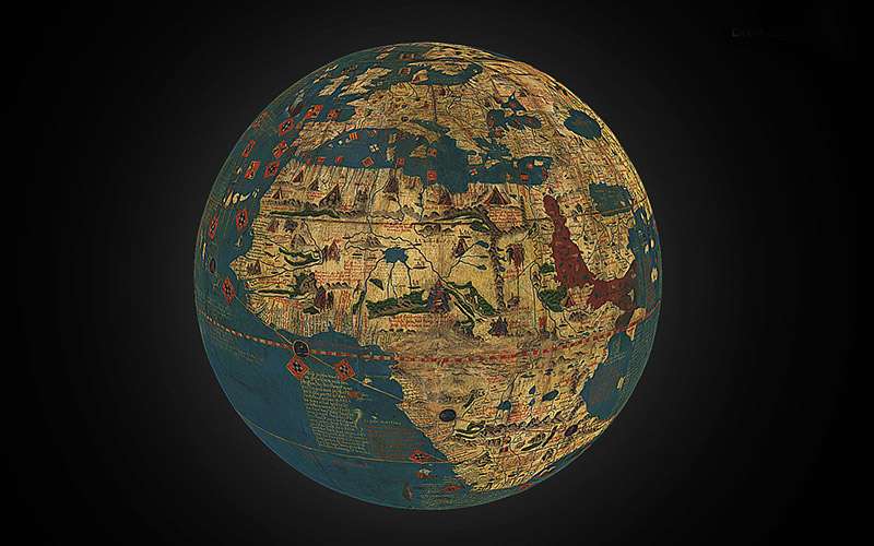 Globo Behaim 1 Globo Behaim.