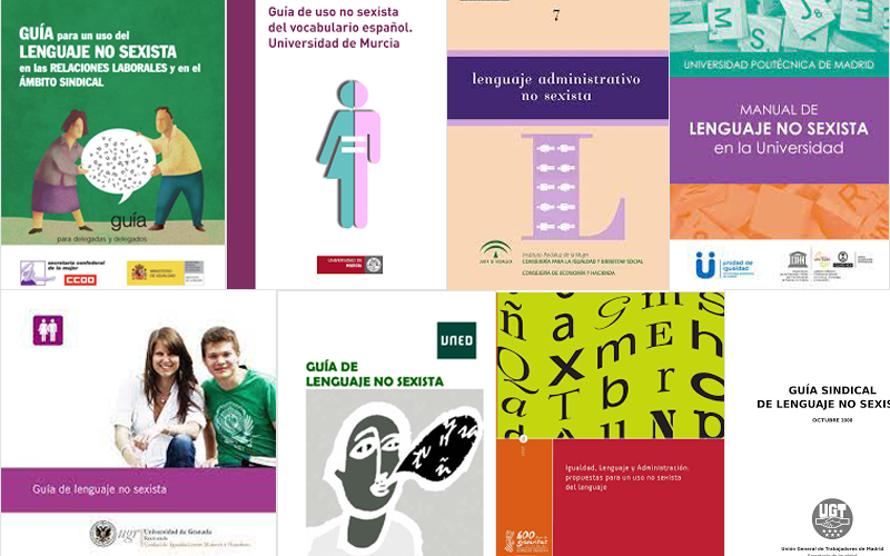 La politización del lenguaje inclusivo 2 Guías lenguaje no sexista