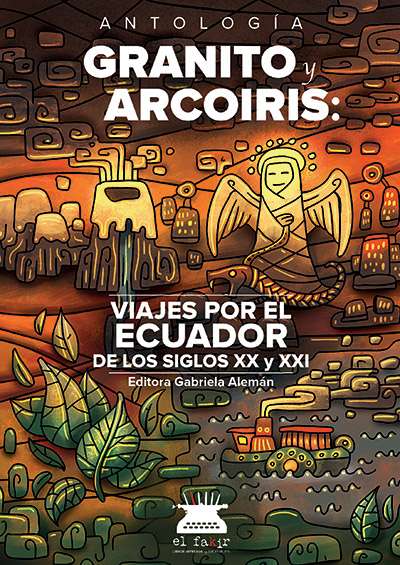 Máquina del tiempo 1 Libro Granito Arcoiris sobre viajes por el Ecuador.