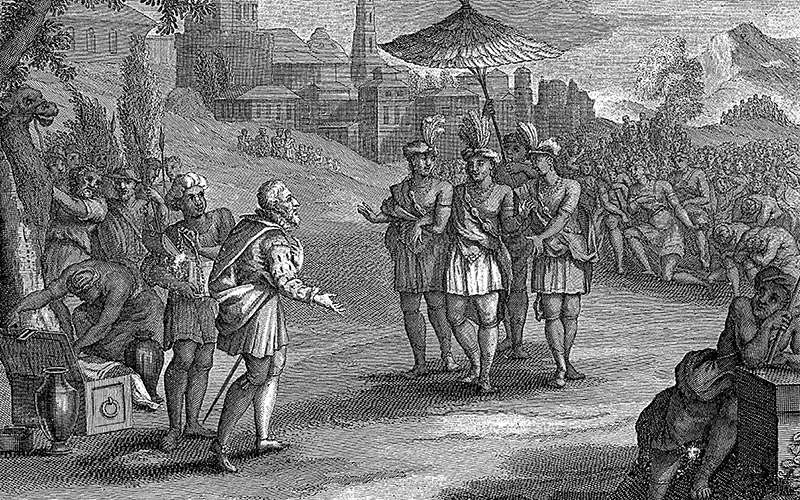 Nativos americanos en las élites de Europa 1 Nativos americanos