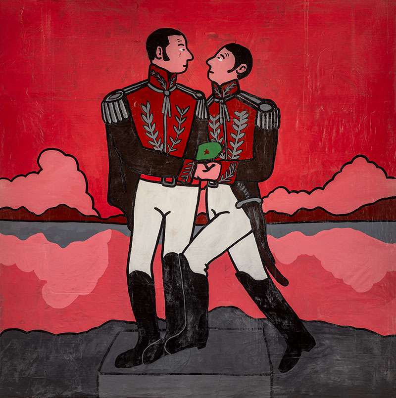 Que soberbio el Pichincha decora 1 obra Illich Castillo 2