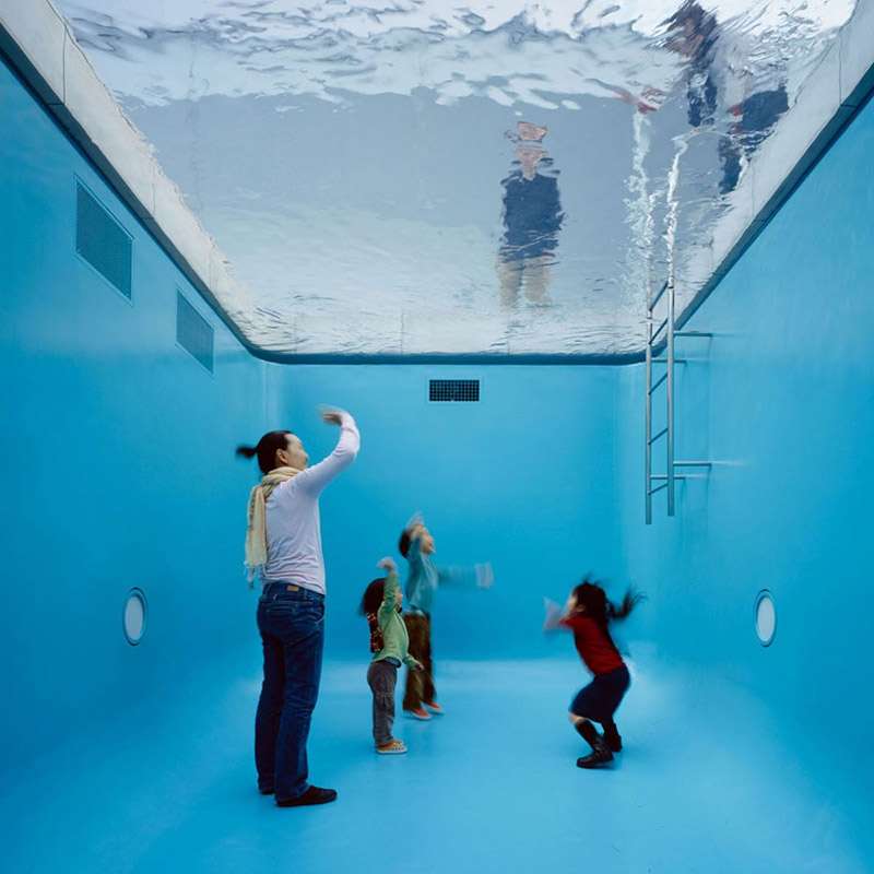 Pérez Art Museum: espejo y ventana de Miami 1 “Liminal”, Leandro Erlich.